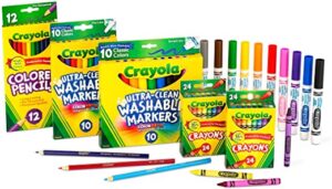 Crayola products are basic back to school supplies.