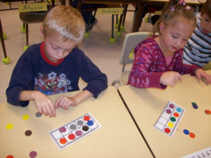 One-to-One Correspondence is the ability to count objects accurately.