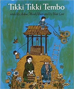 Tikki Tikki Tembo is a picture book that has repetition for phonemic awareness.