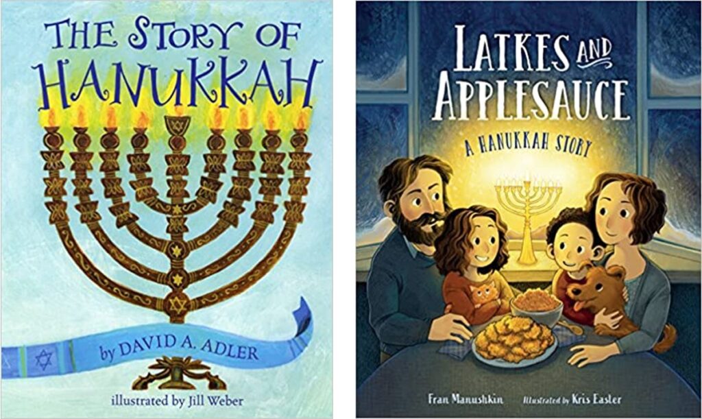 Hanukkah stories help kids to learn about the holiday.