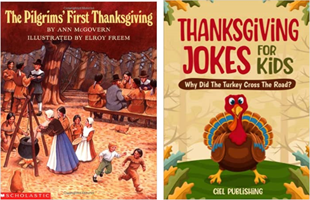 Thanksgiving stories are fun to read aloud.