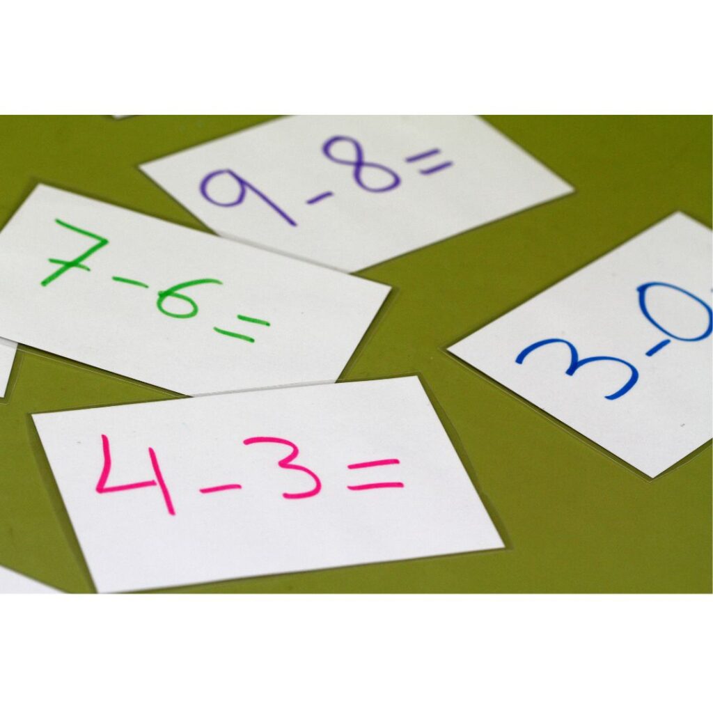 Learning subtraction is more than just memorizing facts.
